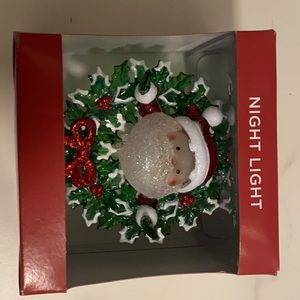 Christmas wreath nightlight